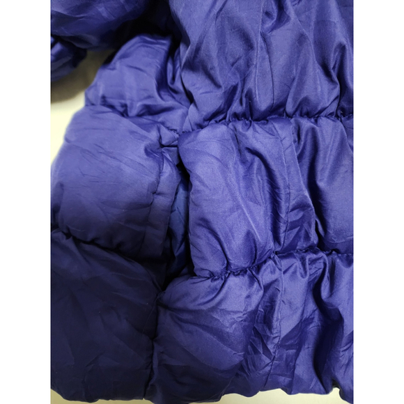 London Fog Floral Purple Puff Jacket for Little Girl Size M 5 - 6 - Picture 8 of 13